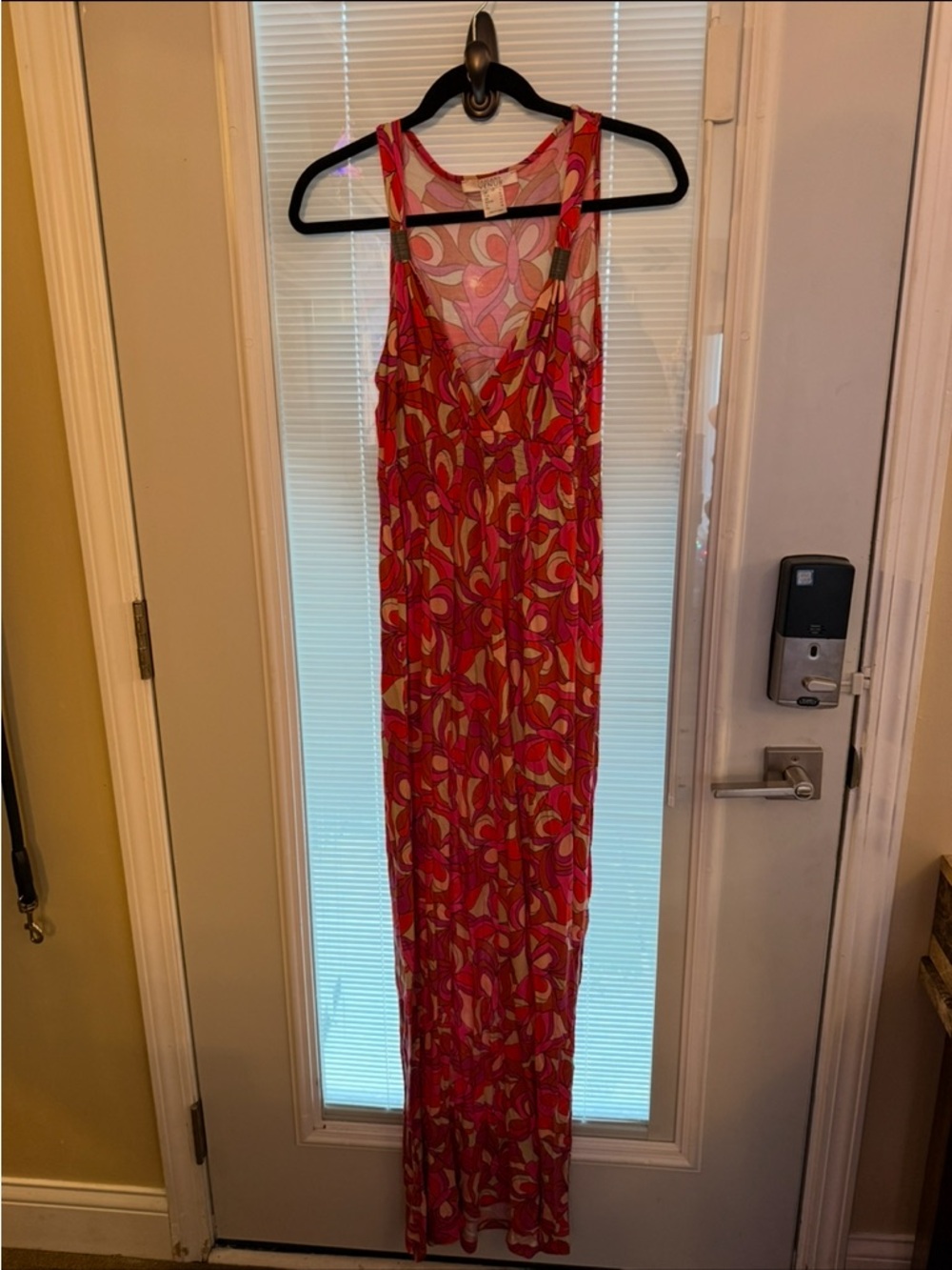 VENUS Pink Orange Floral Print Maxi Sundress - Picture 6 of 7